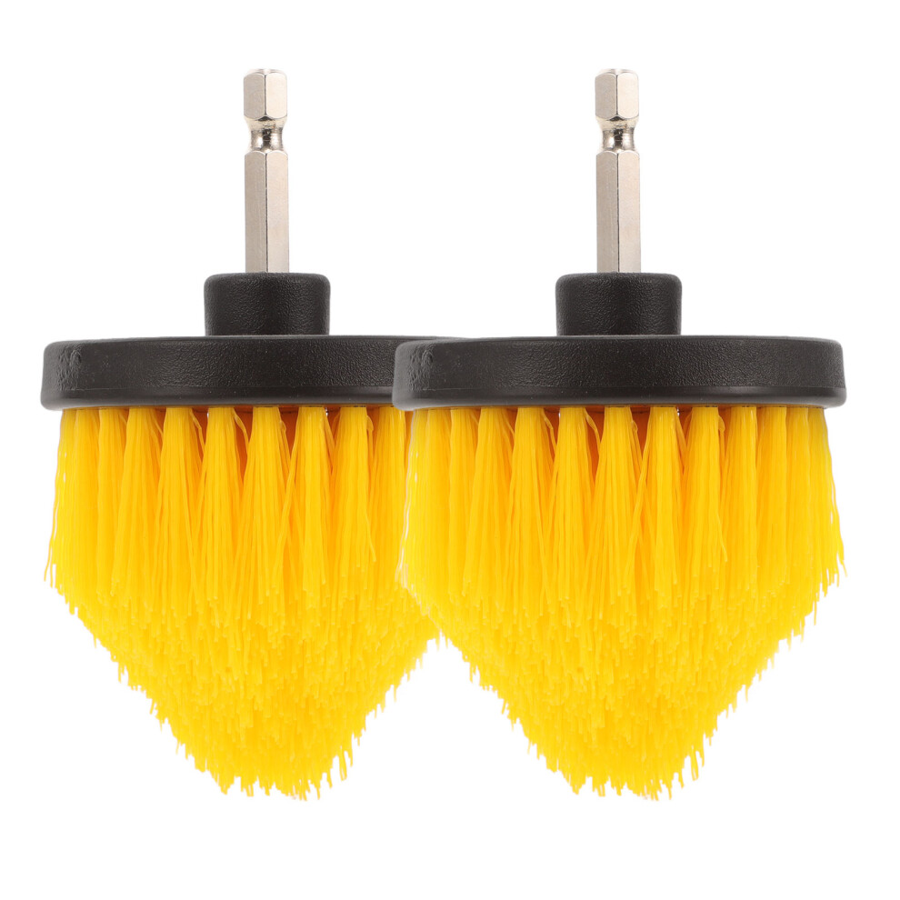 2Pcs Drill Brush Attachment Scrubber Cleaning Tool 3212264161237