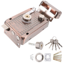 1 Set Dead Bolt Lock for Exterior Door Vintage Knob Replacement
