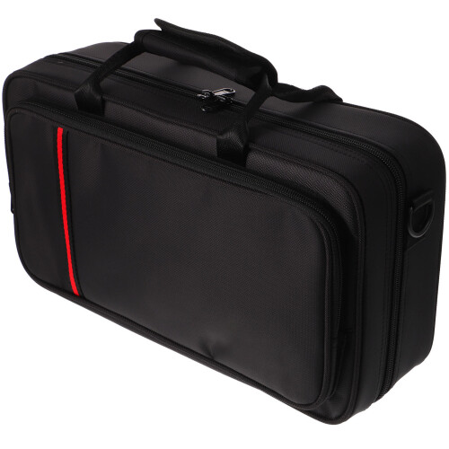 Clarinet Container Black Square Tube Storage Bag