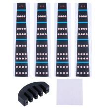 1 Set Violin Finger Guide with Practice Mute Cloth