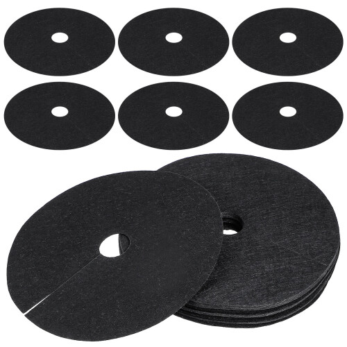 20pcs gardening control cloth ring non-woven tree protector mat