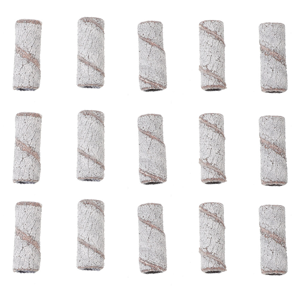 Iplusmile 50Pcs Sanding Bands Nail Drill Bit Manicure Supplies