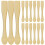15 plastic crèmelepels, draagbaar voor make-up en lotion 1
