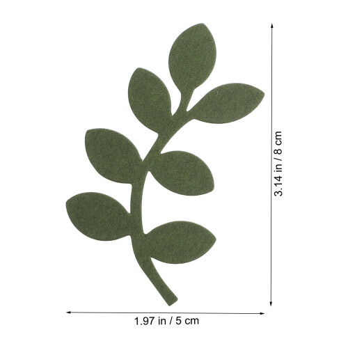 1 Pack Bruiloft Confetti Grijs Groen Blad Verlovingsfeest 2