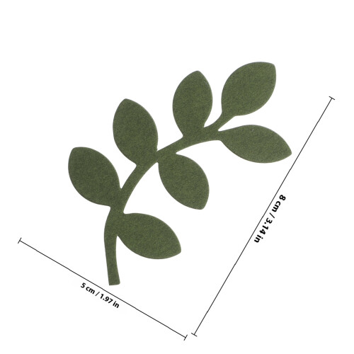 1 Pack Bruiloft Confetti Grijs Groen Blad Verlovingsfeest 1