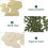 1 Pack Bruiloft Confetti Grijs Groen Blad Verlovingsfeest 9