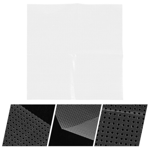 Raindrops Dissolving Fabric For Embroidery White Cloth 1 Roll 2