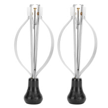 2PCS Edelstahl Haustier Läuse Entferner Floh Clip