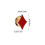 4pcs Playing Card Brooch Lapel Pins for Backpack Decor 2