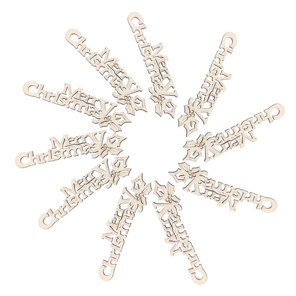 10pcs Unfinished Wooden Christmas Cutouts for DIY Holiday Decor-image-OPC-PKHPM29-NEW