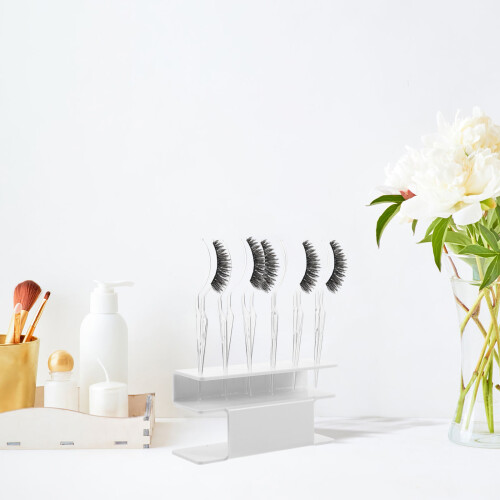 1 Set Lash Display Stand False Eyelashes Applicator Holder Tool 2