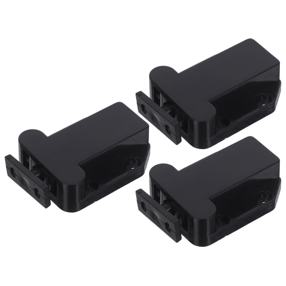 3 Pcs Invisible Door Catches And Latches Cabinet Rebound Device 3212264186971