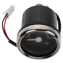 Motorcycle Tachometer Mechanical Speedometer Mile Kilometer