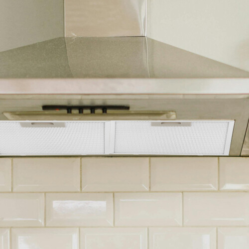 Rectangle Range Hood Metal Grease Filter Mesh Accessory 2