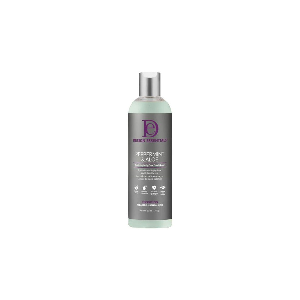 Design Essentials Peppermint & Aloe Scalp Care Conditioner 12Oz/340G