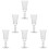 6pcs Clear Drinking Glassware Set For And Wine Storage 10