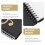 Black Multi-layer Music File Folder for Office A4 Size Made of PP 9