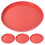 4Pcs Small Poultry Feeding Tray Plastic Feed Container For Chicks 1