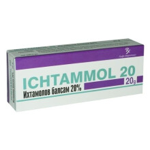 ICHTAMMOL Ointment 20 % Anti-inflammatory Acne Blemis Control-20g