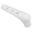 Silicone L-Shape Door Knob Cover Baby Protector White 8