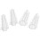 Cucumber Shaping Molds Acrylic 4pcs 7.9x2.6in 1