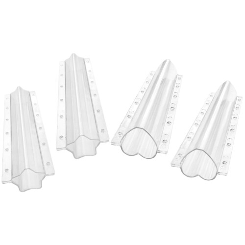 Cucumber Shaping Molds Acrylic 4pcs 7.9x2.6in