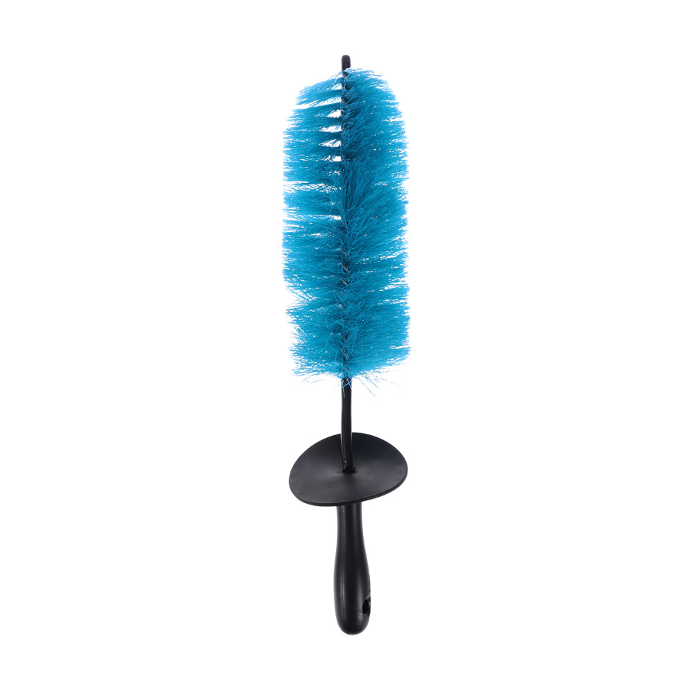 Auto Cleaning Brush Flexible For Car Wheel Rims & Spokes Blue 3212264107426