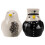 2pcs Ceramic Penguin Salt Shaker Jar Spice Container 7