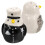 2pcs Ceramic Penguin Salt Shaker Jar Spice Container 9