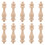 10pcs Decorative Baluster For Home Decor 7.5x1.8x1.8in 9