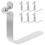 10 Pcs Kick- Shrapnel Anti-kick Device Cow Control Spring Clip 8