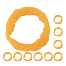 14pcs Realistic Fake Squid Ring Food Model Photo Prop