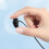 1 Set Noise Cancelling Silicone Earplugs with Cord 3