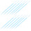1060pcs Disposable Plastic Toothpicks Double-Head Interdental Cleaners 5