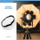 3pcs Floor Drain Covers Pvc Drain Protector Mats Bathroom Accessories 6