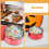 3 Pcs Round Cookie Tins Metal Cake Candy Storage Containers 8