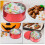 3 Pcs Round Cookie Tins Metal Cake Candy Storage Containers 6