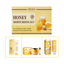 Kit Exfoliation et Hydratation au Miel - Nettoyage Doux et Peau Rebondie