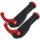Ergonomische handvatten met antislip, vergrendelend - rood 6