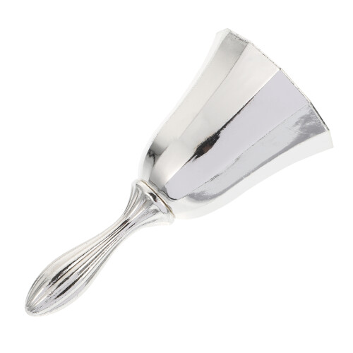 Zine-Alloy Table Bell Silver For Restaurant Use 1pc
