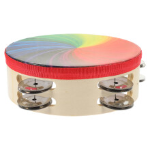 Shekere Musical Instrument Wooden Tambourine Concert Toy Baby Child