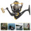 1pc Gapless Fishing Wheel Reel 10