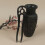retro ebbenhouten u- haarspeld vintage haaraccessoire 4