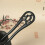 retro ebbenhouten u- haarspeld vintage haaraccessoire 2