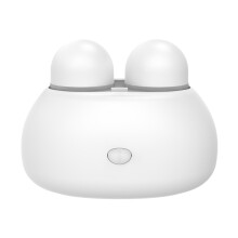 pulitore elettrico per lenti a contatto portatile (bianco)