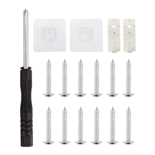 Scaffale A Parete Sospeso Per TV, Console, Router E Telecomandi Bianco 2