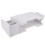 Scaffale A Parete Sospeso Per TV, Console, Router E Telecomandi Bianco 11