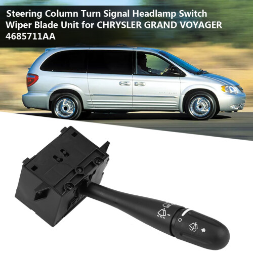 Steering Column Switch for Chrysler Voyager Grand 2001-2007 Black 2