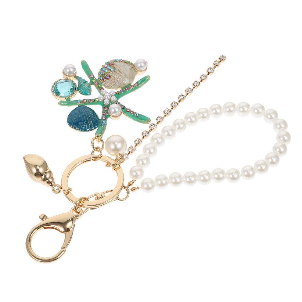 1 Szt. Wisiorek W KształCie Morskiej Gwiazdy, Kolorowy Brelok Do Torby-image