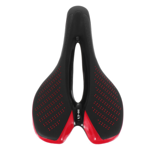 assento de bicicleta com luz, selim para mountain bike